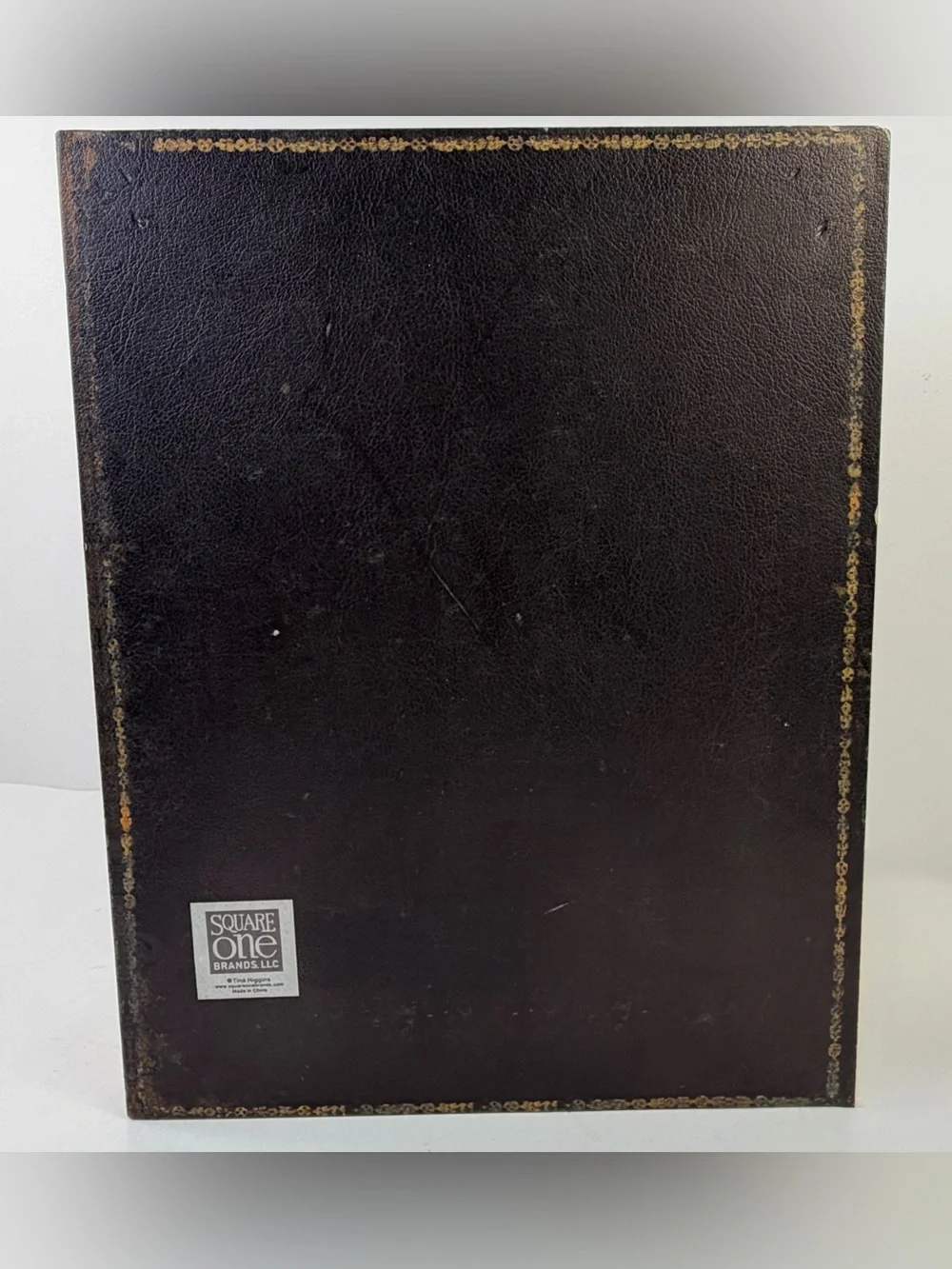 Halloween Faux Potions Book Box Hidden Storage  Vintage Style 11x14 Large Decor